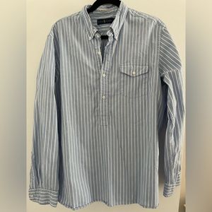 Man Cotton Tunic Style Shirt